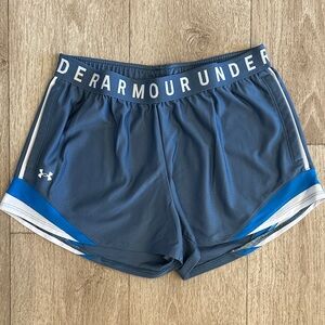 Under Armour Women's Dark Blue Athletic Shorts